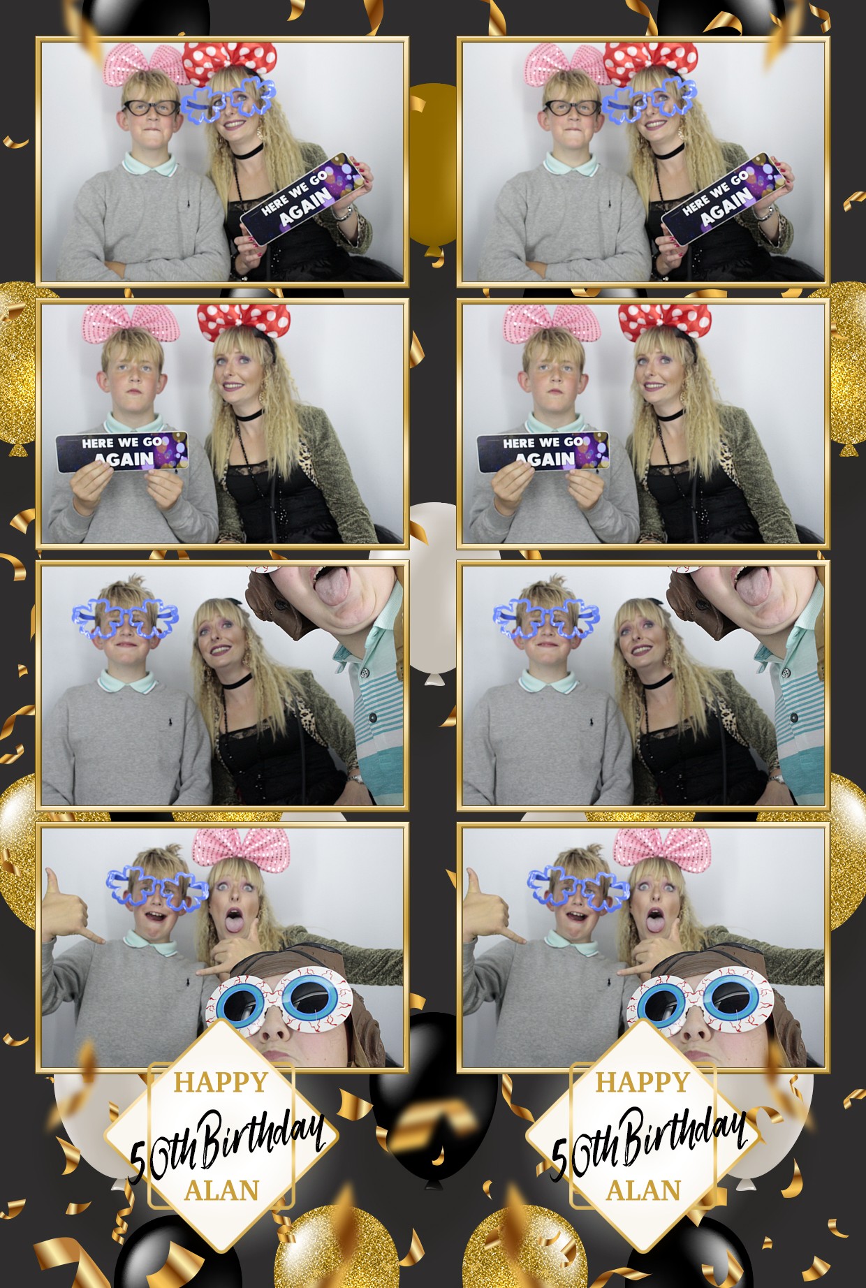 Alan's 50th Birthday  | View more photos from the event at gallery.myphotoboothexperience.co.uk/u/MyPhotoBoothExperienceLtd/Alans-50th-Birthday